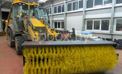 Щетка дорожная Impulse SP2400 мех поворот с плитой Минск фото