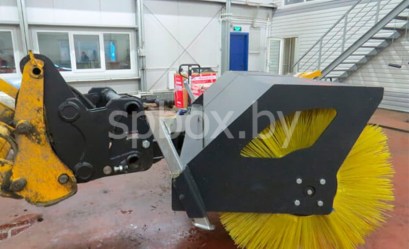 Щетка дорожная Impulse SP2400 мех поворот с плитой Минск фото