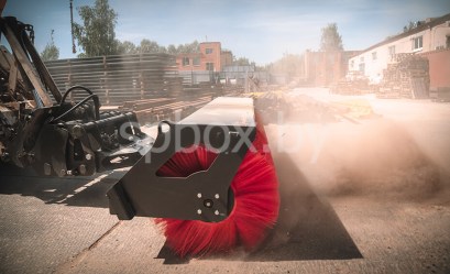 Щетка дорожная Impulse SP2400G гидроповорот с плитой Минск фото