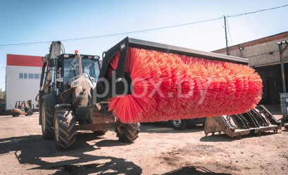Щетка дорожная Impulse SP2400G гидроповорот с плитой Минск фото