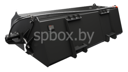 Щетка дорожная коммунальная Impulse SP1850B с бункером на Мини-погрузчик фото