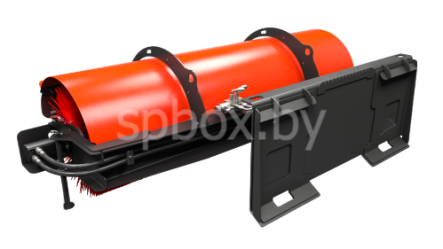 Щетка дорожная коммунальная Impulse SP1800G на Мини-погрузчик фото