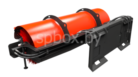 Щетка дорожная коммунальная Impulse SP1800M на Мини-погрузчик фото