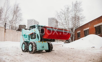 Щетка дорожная коммунальная Impulse SP1800M на Мини-погрузчик фото