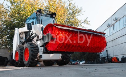 Щетка дорожная коммунальная Impulse SP1800G на Мини-погрузчик фото