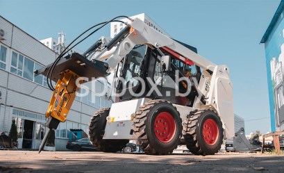 Гидромолот Delta FX-4SL для минипогрузчиков Беларусь фото